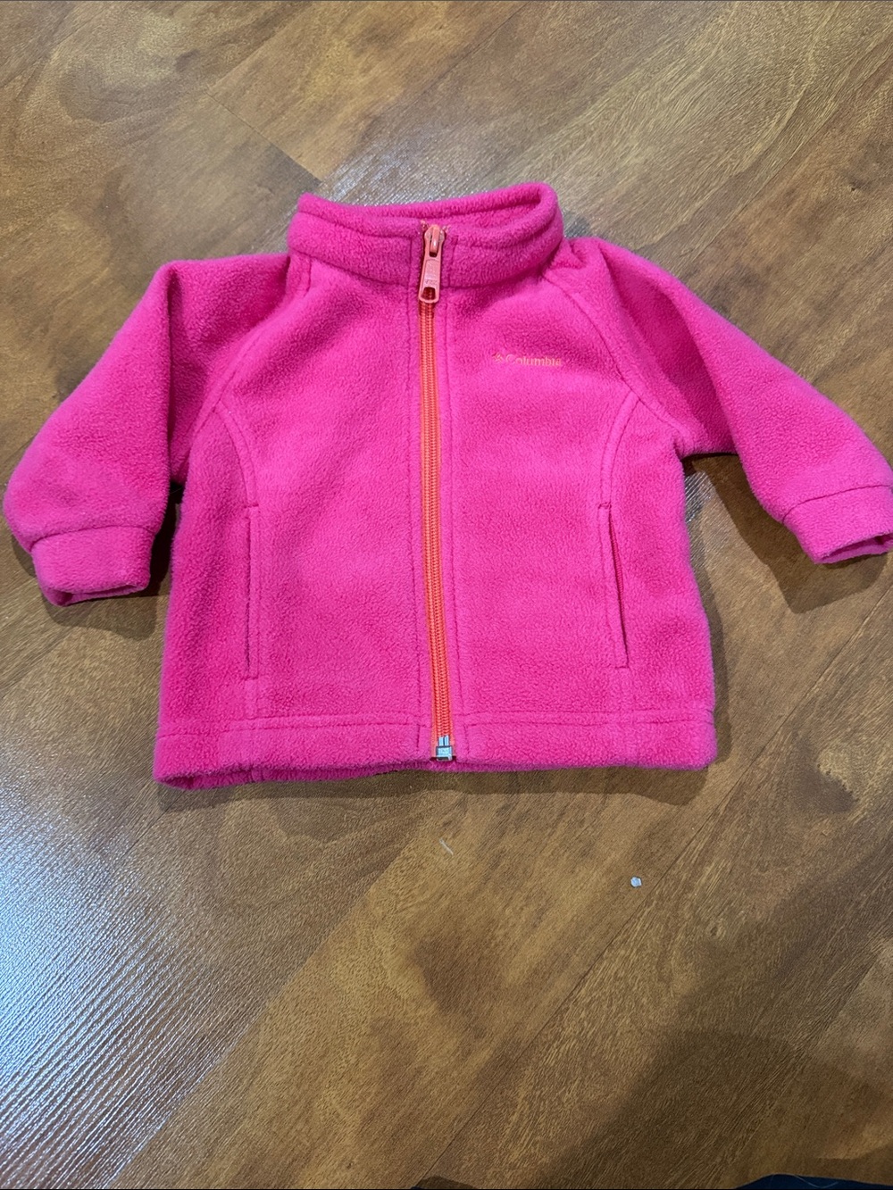Columbia Bright Pink Kids Fleece Jacket